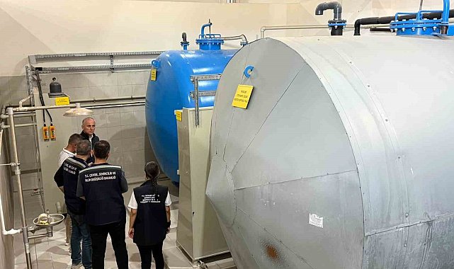 İçme Suyu Arıtma Tesisinde çevre denetimi yapıldı