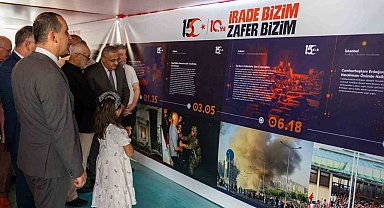 Iğdır'da '15 Temmuz Anma Çadırı' ziyarete açıldı