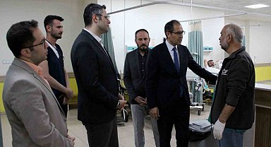 İl Sağlık Müdürü Erşan'dan Kayseri Devlet Hastanesi'nde inceleme