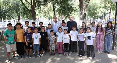 İncirliova'da Kur'an kursu öğrencileri Kültür Park'ta ağırlandı