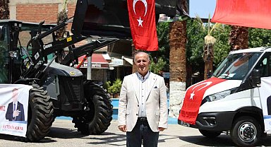 İncirliova'da yeni araçlar tanıtıldı