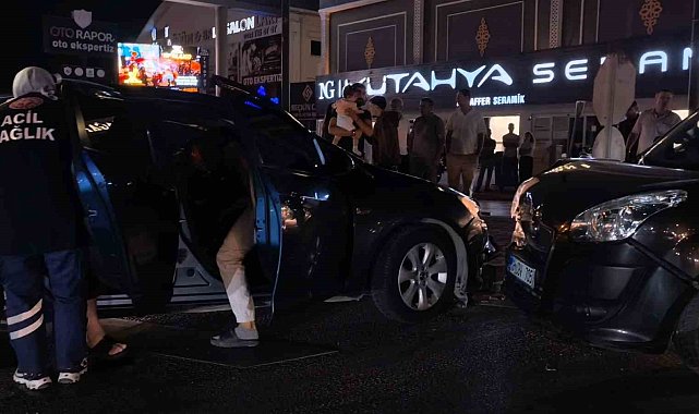 İnegöl'de zincirleme kaza: 5 yaralı