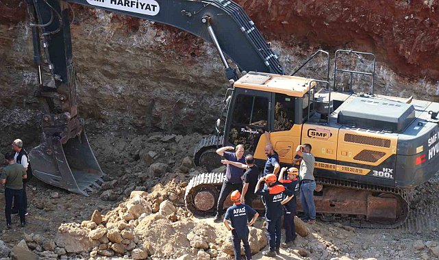 İnşaat kazısında göçük altında kalan kepçe operatörü hayatını kaybetti