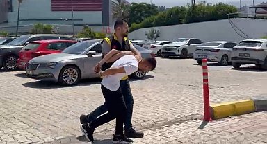 İskenderun'da konteyner kentten klima çalan şahıs yakalandı