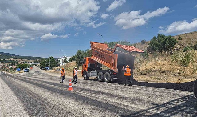 Jandarmanın yol kontrol noktası yenilendi