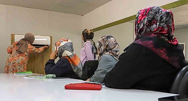 Kadınlara yönelik klima-kombi bakım eğitiminin üçüncü dönemi