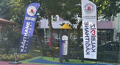 Kağıthane'de yenilenen Muammer Aksoy Parkı'nın açılışı yapıldı