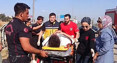 Kahramanmaraş'ta otomobil takla attı: 2 yaralı