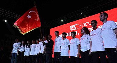 Kahramanmaraş'ta "15 Temmuz Demokrasi ve Milli Birlik Günü" dolayısıyla anma programı