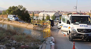 Kanalda akıntıya kapılan 2 çocuğu itfaiye ve AFAD kurtardı