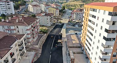 Karabük'te 1010. Cadde modern bulvara dönüştürülüyor
