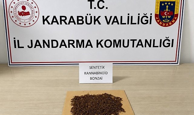 Karabük'te uyuşturucu operasyonu