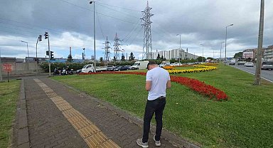 Karadeniz Ereğli'de bir ilk: Trafikte denetim dron ile yapıldı