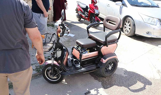 Karaman'da otomobille elektrikli bisiklet çarpıştı: 2 çocuk yaralandı