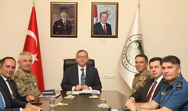 Kars'ta asayiş ve sınır güvenliği masaya yatırıldı
