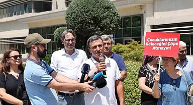 Katı atık tesisine karşı 5 binden fazla imza Bursa Büyükşehir'e teslim edildi
