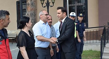 Kaymakam Demirci ilçeye veda etti