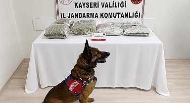 Kayseri'de 5 kilo uyuşturucu ele geçirildi
