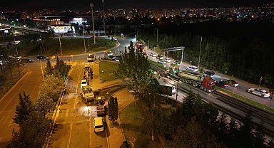 Kerkük bulvarında 14 milyon TL'lik asfalt çalışması