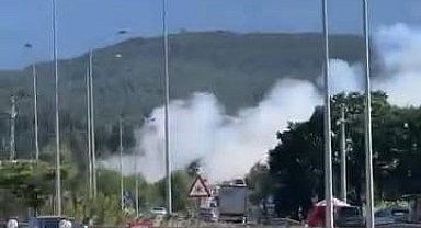 Kestel'de orman yangını: Havadan ve karadan müdahale devam ediyor