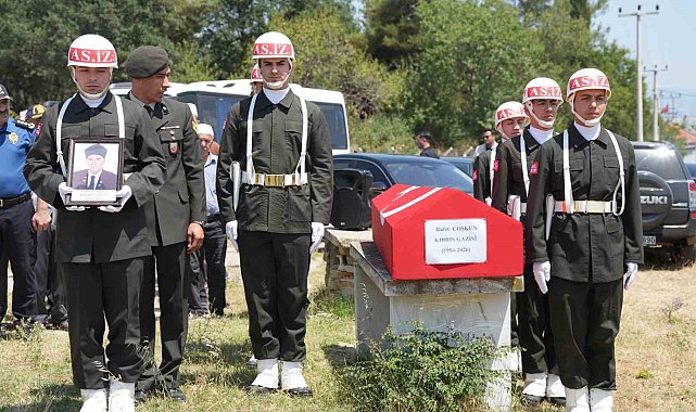 Kıbrıs gazisi son yolculuğuna uğurlandı