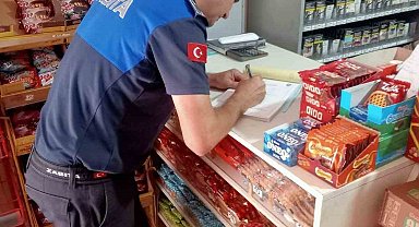 Koçarlı'da marketlere sıkı zabıta denetimi