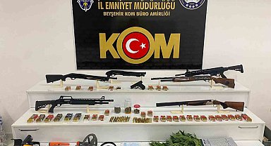Konya'da tefecilik operasyonunda 4 şüpheli hakkında adli işlem başlatıldı
