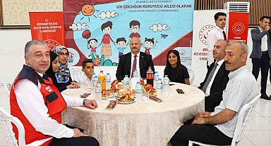 Koruyucu Aile Günü'nde aileler ve çocuklar aynı sofrada buluştu