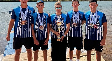Köyceğiz SEM sporcuları Durgunsu Kano Genç Erkekler Türkiye Şampiyonu oldu