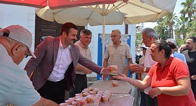 Köyceğiz'de aşure ikramına yoğun ilgi
