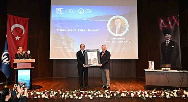 KTÜ'de "İrade Bizim, Zafer Bizim" Konferansı