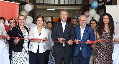Kursiyerlerinden el emeği göz nuru sergi