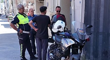 Kuşadası'nda motosikletliye 288 bin 500 TL para cezası uygulandı