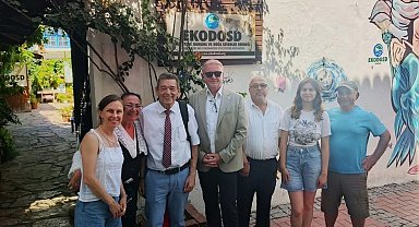 Kuşadası'nın kardeş şehri Marl heyeti EKODOSD'a tam not