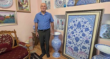 Kütahyalı çini ustası Mehmet Koçer: "Çinicilik yeniden mimariyle buluşmalı"