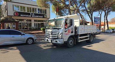 Kuyucak'ta üstyapı çalışmaları sürüyor