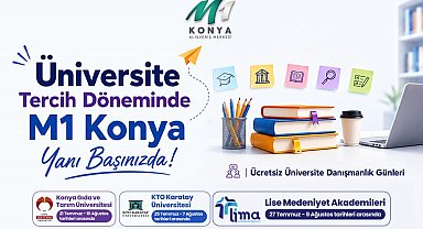 M1 Konya AVM'den üniversite adaylarına ücretsiz tercih danışmanlığı desteği