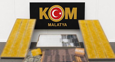 Malatya'da gümrük kaçağı sigara ele geçirildi