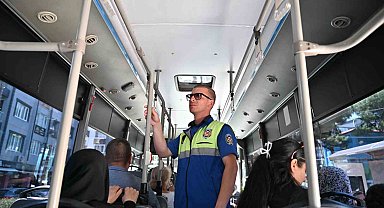 Manisa'da toplu taşımaya klima denetimi