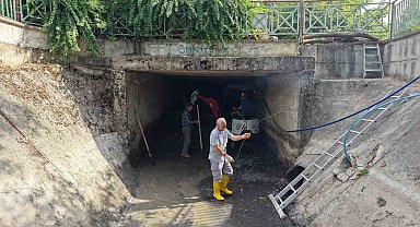 Manisa'nın derelerinde koku ve kirliliğe karşı kapsamlı temizlik