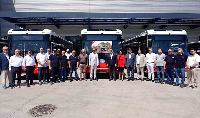 Manisa'nın ulaşım filosuna 15 yeni otobüs