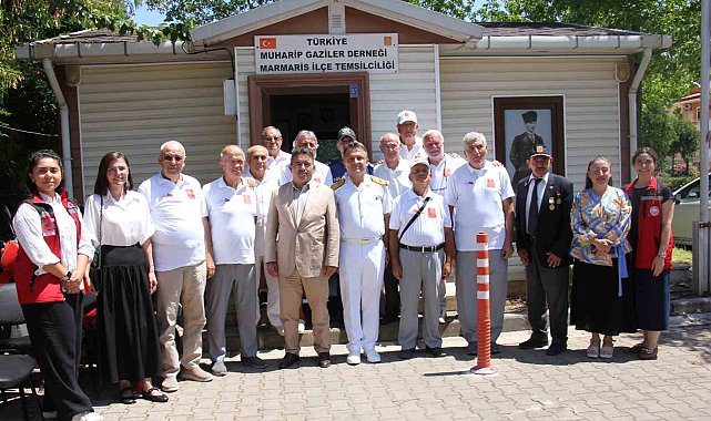 Marmaris'te Kıbrıs Gazileri: "Yine çağrılsa vatan için göreve hazırız"