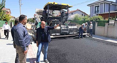 Meram'da yol, asfalt, parke seferberliği tüm hızıyla sürüyor