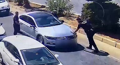 Mersin'de hırsızlık zanlıları otomobille kaçarken yakalandı