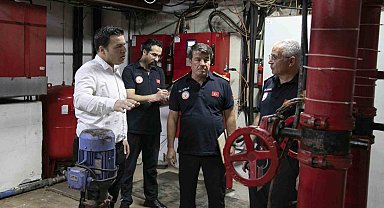 Mersin'de otellerde yangın güvenliği denetimi sürüyor