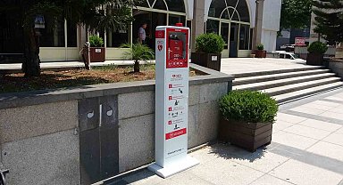 Mersin'in 4 noktasına hayat kurtaran OED cihazı yerleştirildi