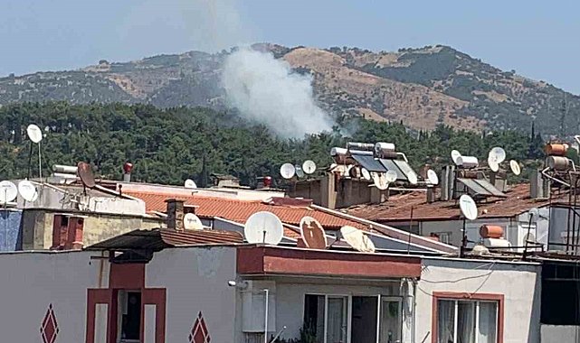 Mesire alanındaki yangın kısa sürede söndürüldü