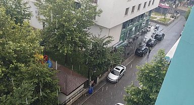 Meteorolojinin uyardığı Bingöl'de sağanak etkili oldu