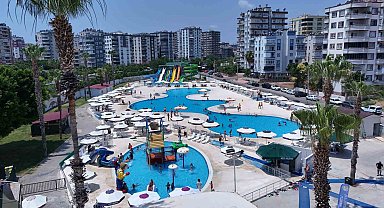 Mezitli Belediyesi Su Parkı yaz sezonuna kapılarını açtı