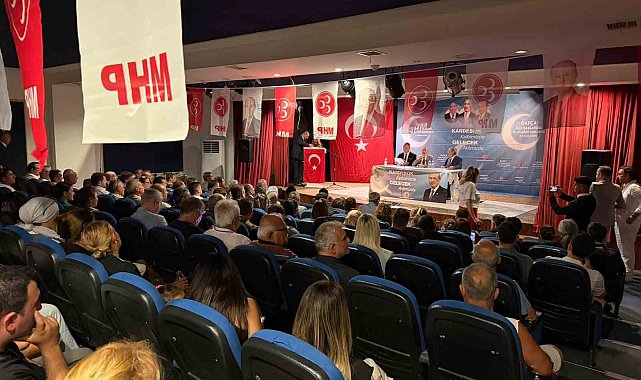 MHP Datça'da genel kurul heyecanı yaşandı